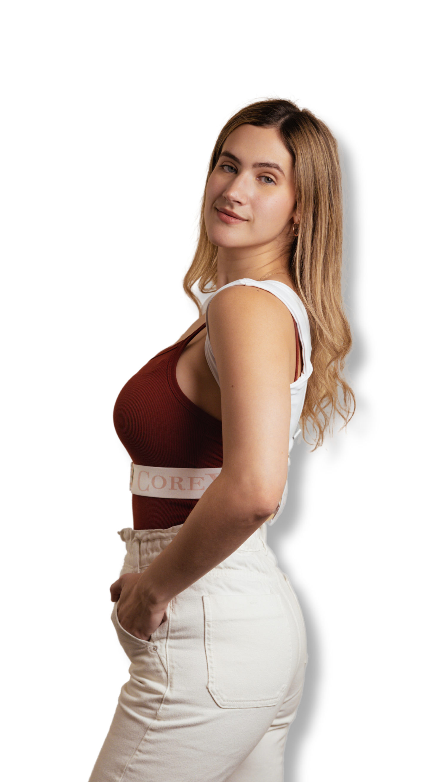 CoreXO Posture Vest · Feathers