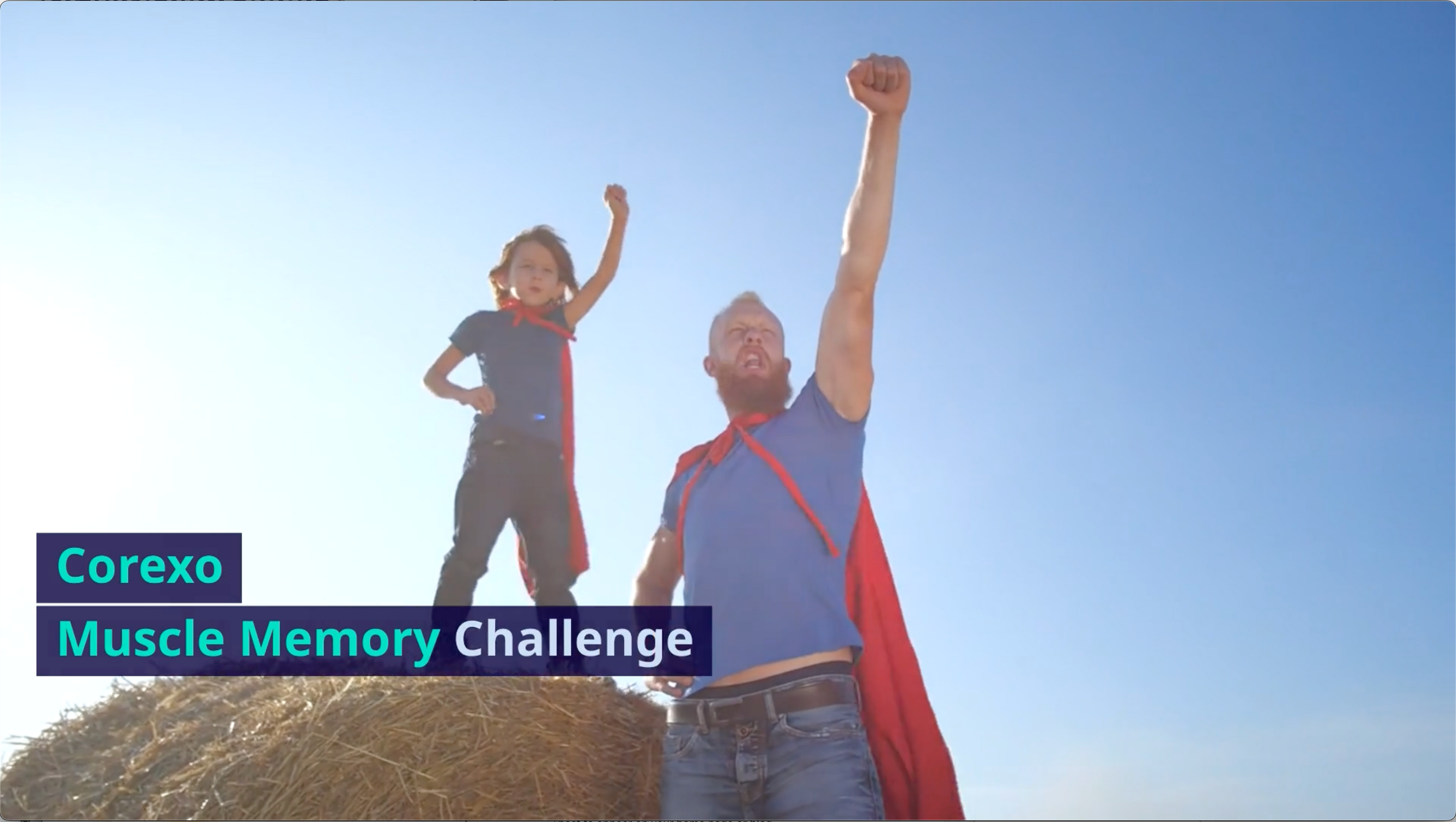 How To Permanently Fix Posture | CoreXO Muscle Memory Challenge