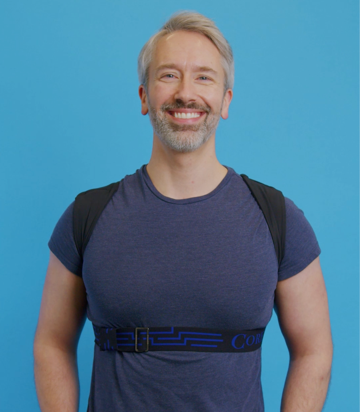 CoreXO Posture Vest · Midnight