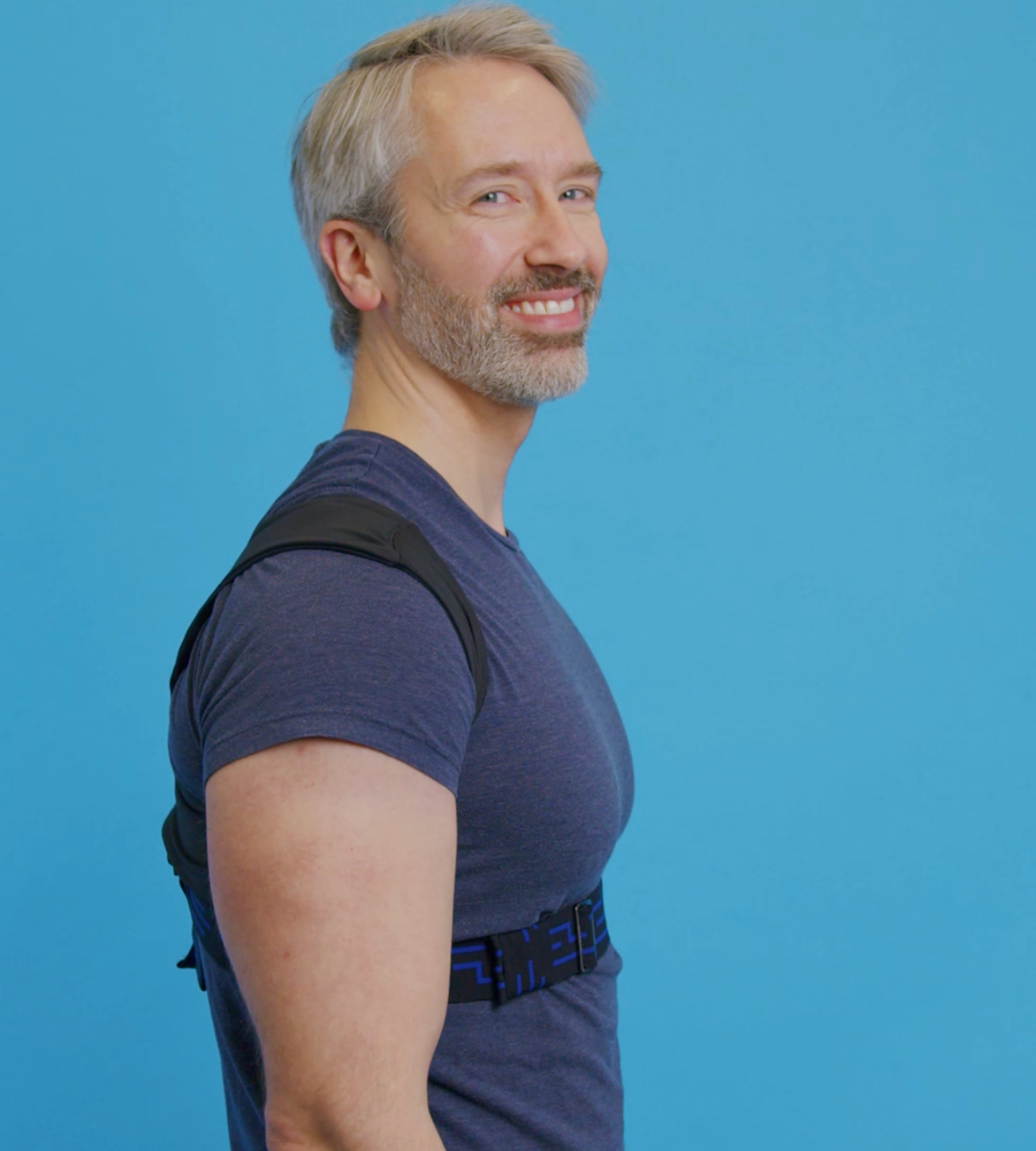 CoreXO Posture Vest · Midnight