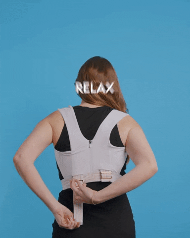 These comfortable straps not only help you adjust the support level, but also a comfortable pull on the shoulders &amp; neck to correct posture, relieving tension from your entire back. 